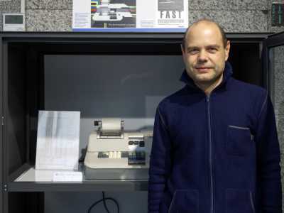 Ad accoglierci � il professore Stefano Ferilli, responsabile scientifico del Museo...